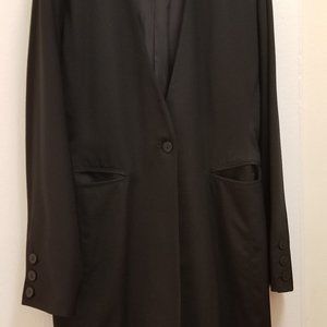 Claude Montana Women Black Wool Blazer/Jacket  NEW